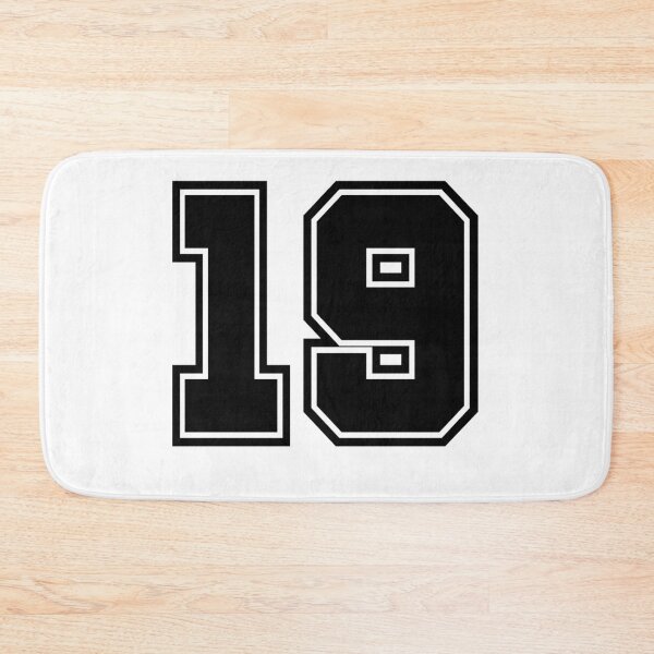 Item preview, Sport Numbering Appearance Front No 19, nineteen.  designed and sold by Takha International By TJ.