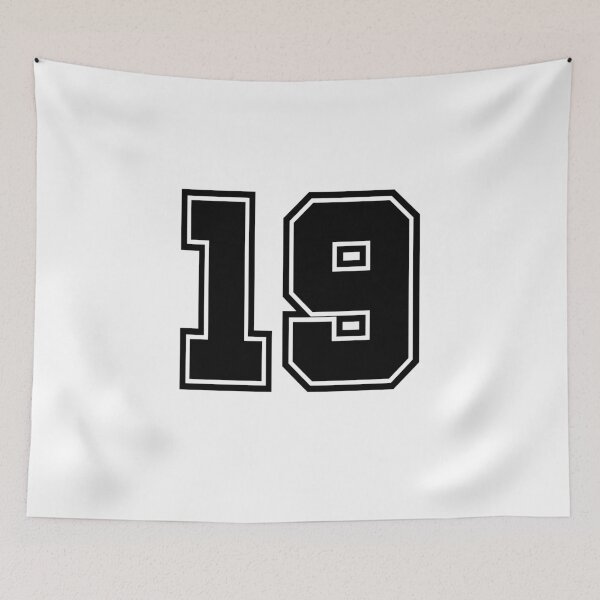 Item preview, Sport Numbering Appearance Front No 19, nineteen.  designed and sold by Takha International By TJ.