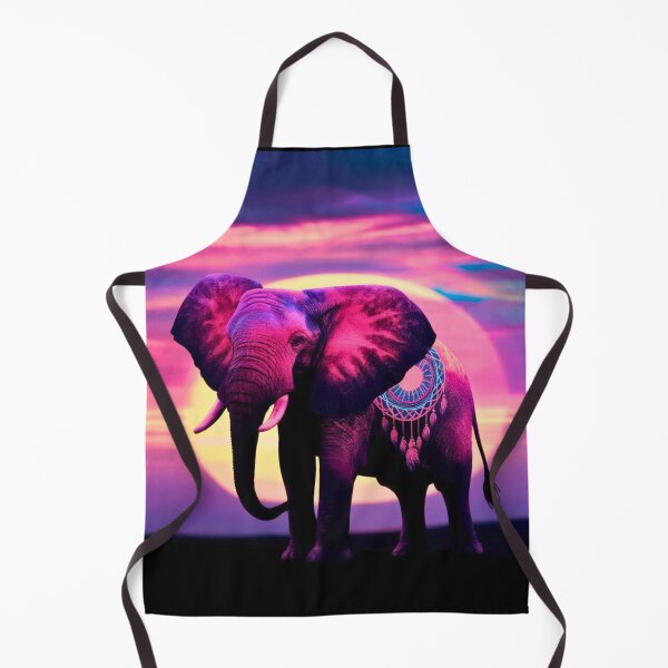 Item preview, Elephant Silhouette. Psychedelic elephant, Fantasy Elephant, colorful elephant designed and sold by ElephantVibes.