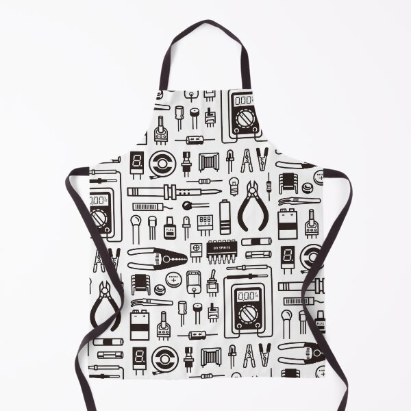 Item preview, Electronic Work Tools (black-and-white ver.) designed and sold by area26.