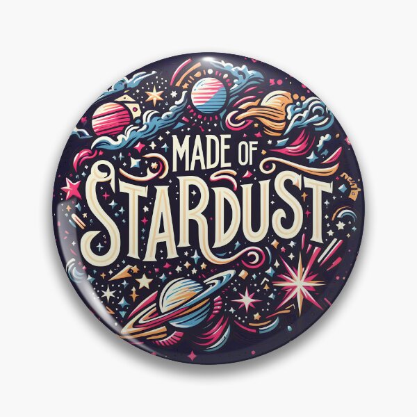 Item preview, Made of Stardust, typography designed and sold by maxmaj.