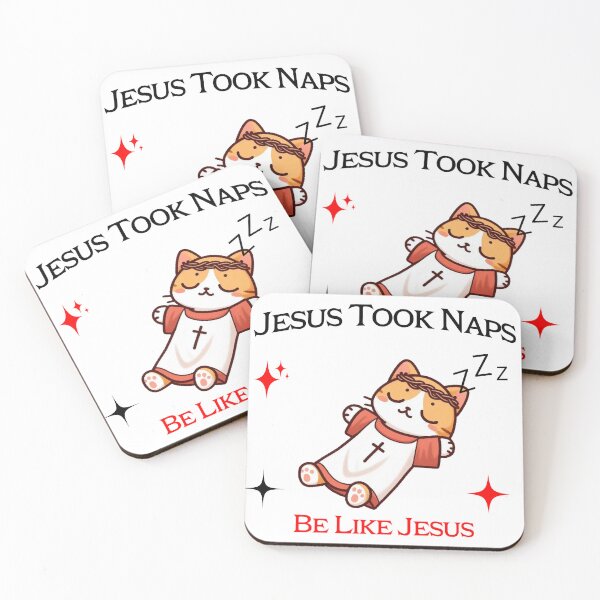 Item preview, jesus took naps Cat designed and sold by LemuellTrends.