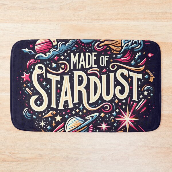Item preview, Made of Stardust, typography designed and sold by maxmaj.