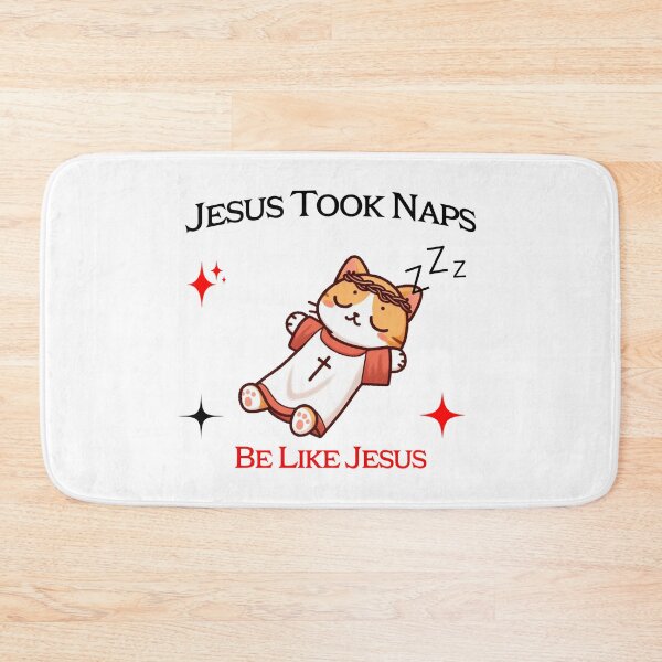Item preview, jesus took naps Cat designed and sold by LemuellTrends.