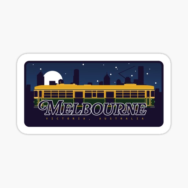 Item preview, Melbourne Badge designed and sold by tomarto13.