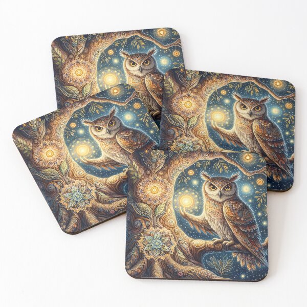 Item preview, Night Owl Wisdom designed and sold by GoddessLit.