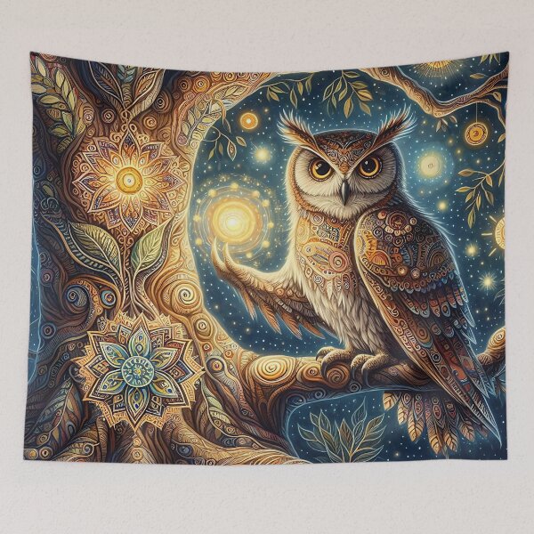 Item preview, Night Owl Wisdom designed and sold by GoddessLit.