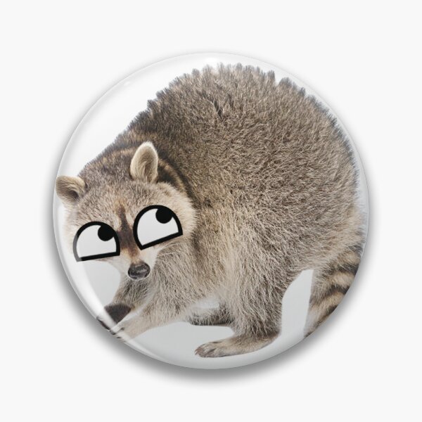 Item preview, Derpy racoon  designed and sold by SillyLittleSnek.