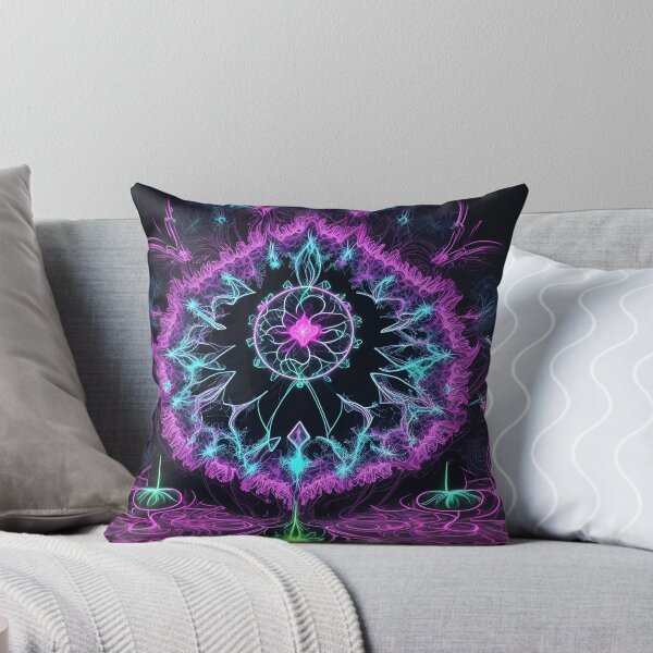 Item preview, Magic purple lotus flower in universal forest designed and sold by Carlos Gudino.