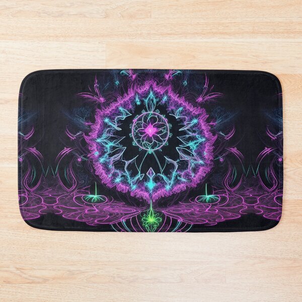Item preview, Magic purple lotus flower in universal forest designed and sold by Carlos Gudino.