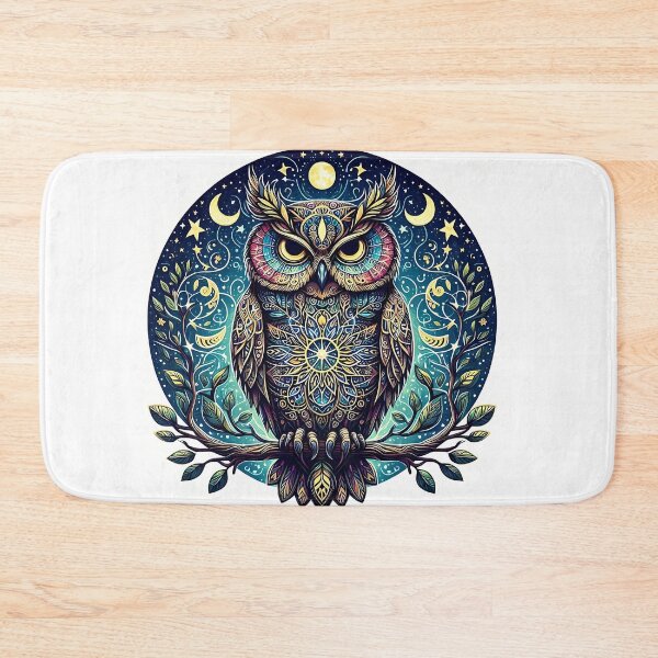 Item preview, Perched Owl designed and sold by GoddessLit.