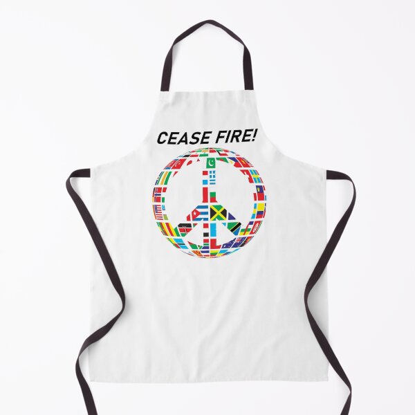 Item preview, "Cease Fire" Peace&Love designed and sold by GoodNRG Boutique .