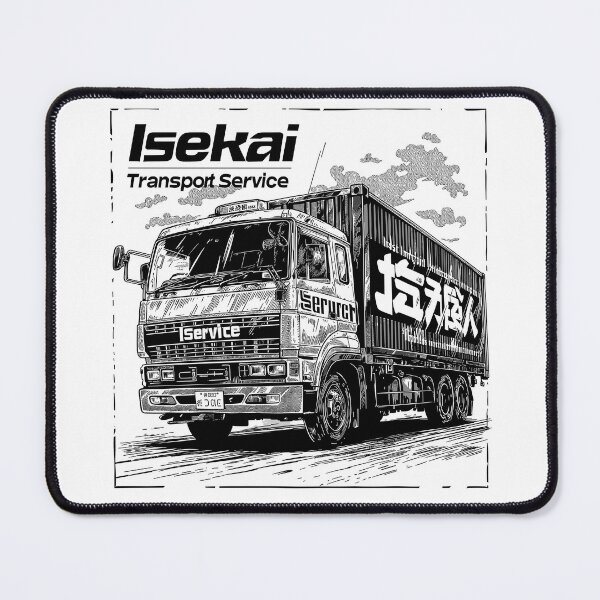 Item preview, Isekai Transport Service Truck Kun designed and sold by KloverDesigns.