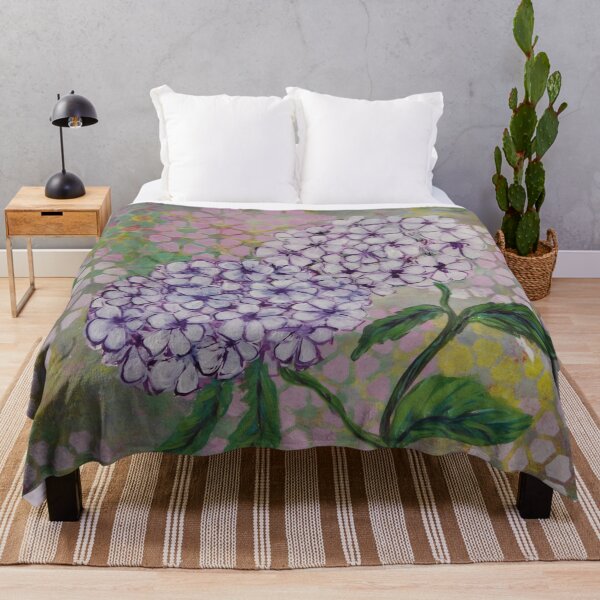 Item preview, Painted Hydrangeas II designed and sold by Stefanie Harrington.