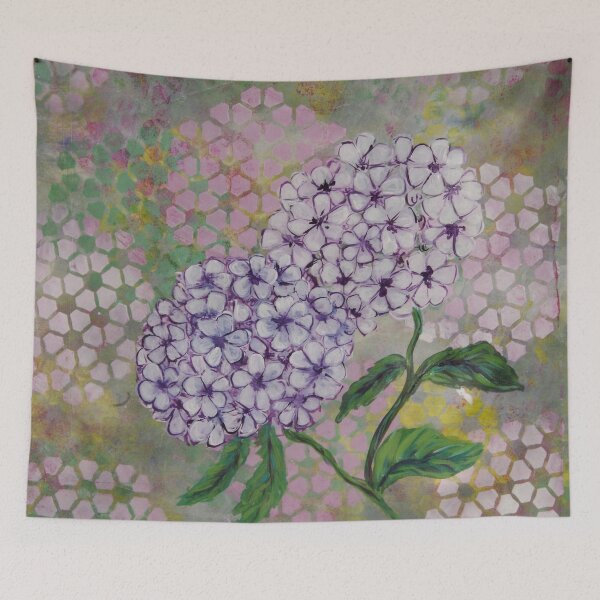 Item preview, Painted Hydrangeas II designed and sold by Stefanie Harrington.