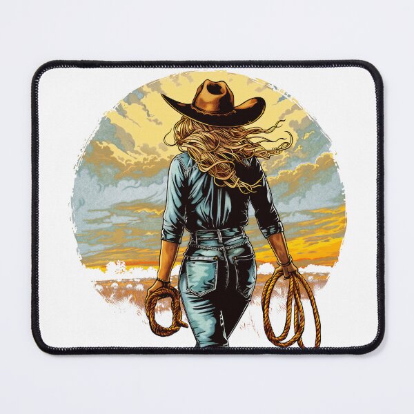 Item preview, Cowgirl with rope designed and sold by KERaney.