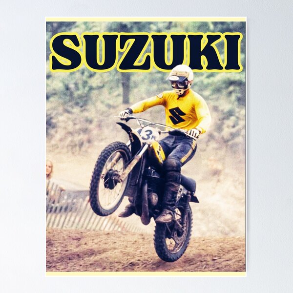 Item preview, Vintage Motocross - Yellow designed and sold by tommysnider.