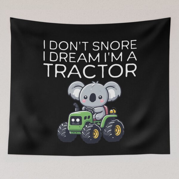 Item preview, funny snoring Koala designed and sold by LemuellTrends.
