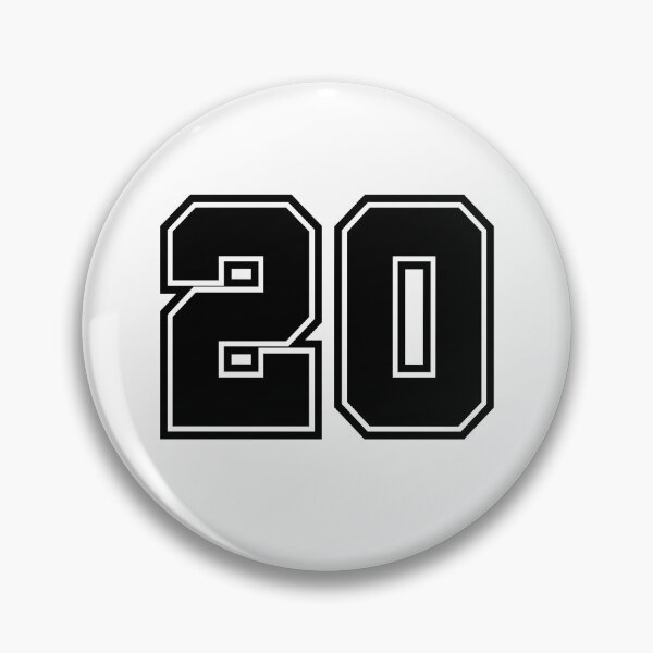 Item preview, Sport Numbering Appearance Front No 20, Twenty. designed and sold by Takha International By TJ.