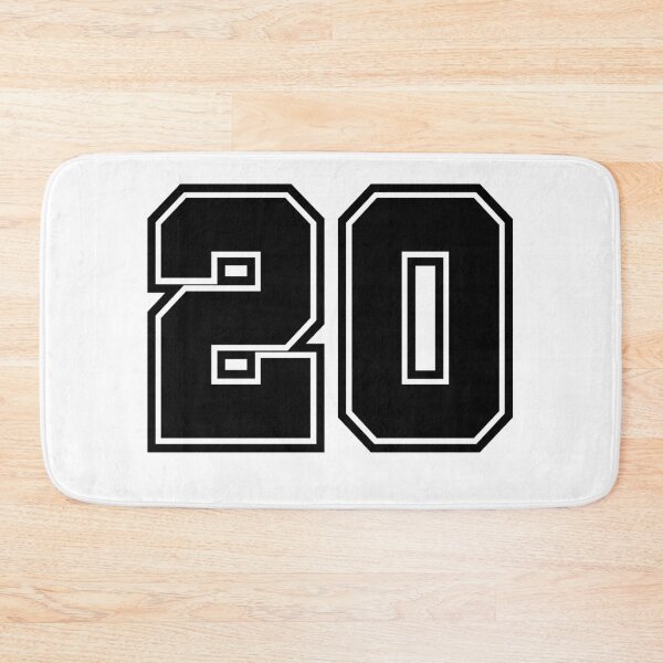 Item preview, Sport Numbering Appearance Front No 20, Twenty. designed and sold by Takha International By TJ.