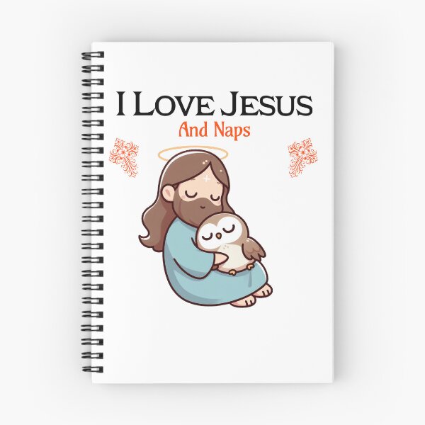 Item preview, i love jesus and naps Owl designed and sold by LemuellTrends.
