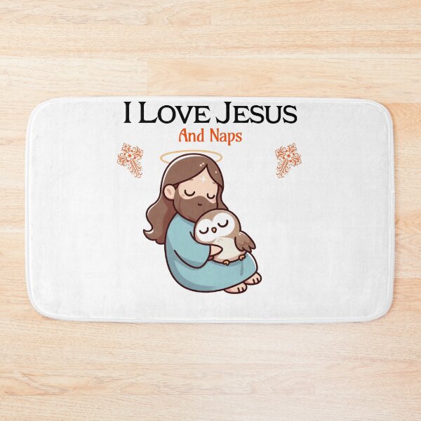 Item preview, i love jesus and naps Owl designed and sold by LemuellTrends.