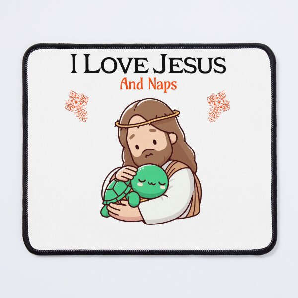 Item preview, i love jesus and naps Turtle designed and sold by LemuellTrends.