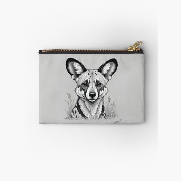 Item preview, African Wild Dog Pencil Art designed and sold by WildlifeInc.