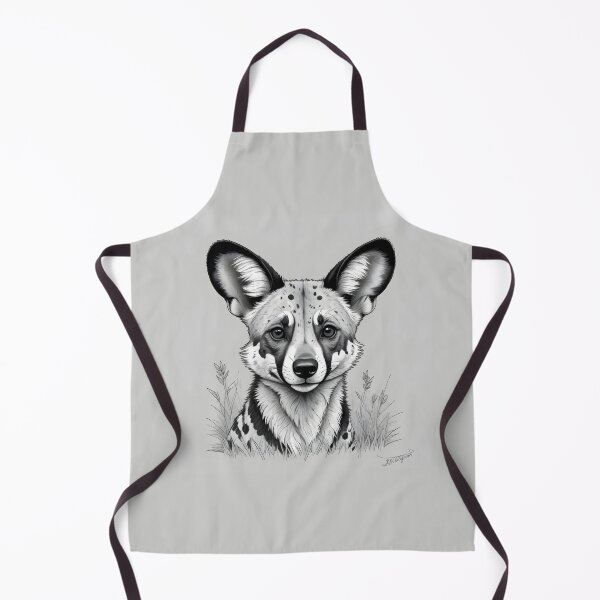 Item preview, African Wild Dog Pencil Art designed and sold by WildlifeInc.