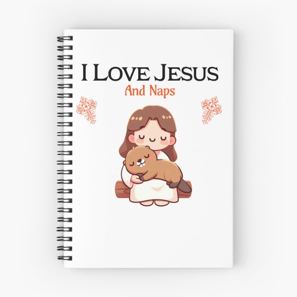Item preview, i love jesus and naps Beaver designed and sold by LemuellTrends.