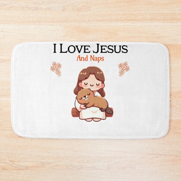 Item preview, i love jesus and naps Beaver designed and sold by LemuellTrends.