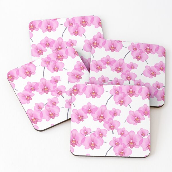 Artikelvorschau, Rosa Aquarellorchidee entworfen und verkauft von Fridayscorner.