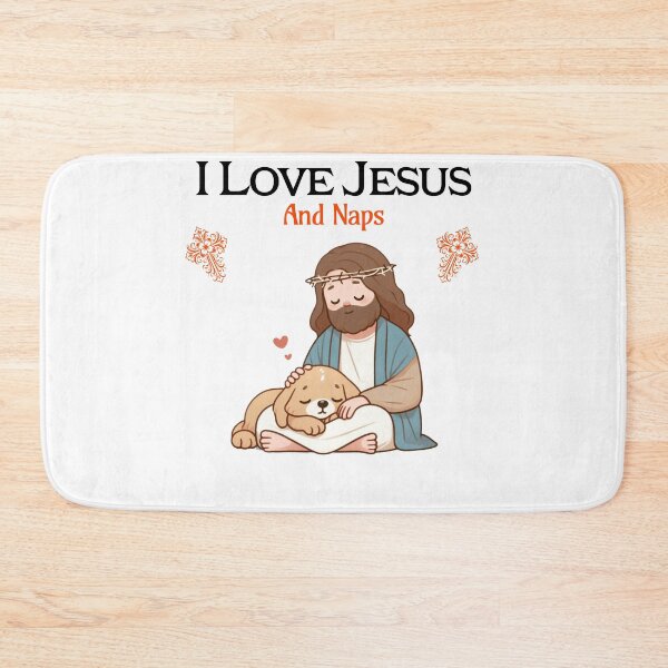 Item preview, i love jesus and naps Dog designed and sold by LemuellTrends.