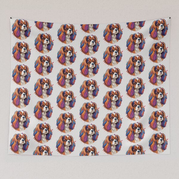 Item preview, Cavalier King Charles Spaniel Art designed and sold by WildlifeInc.
