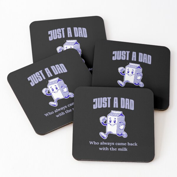 Item preview, Just a dad who always came back with the milk designed and sold by KloverDesigns.
