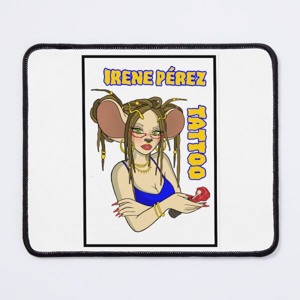 Item preview, mouse tattoo  designed and sold by Irene Pérez.