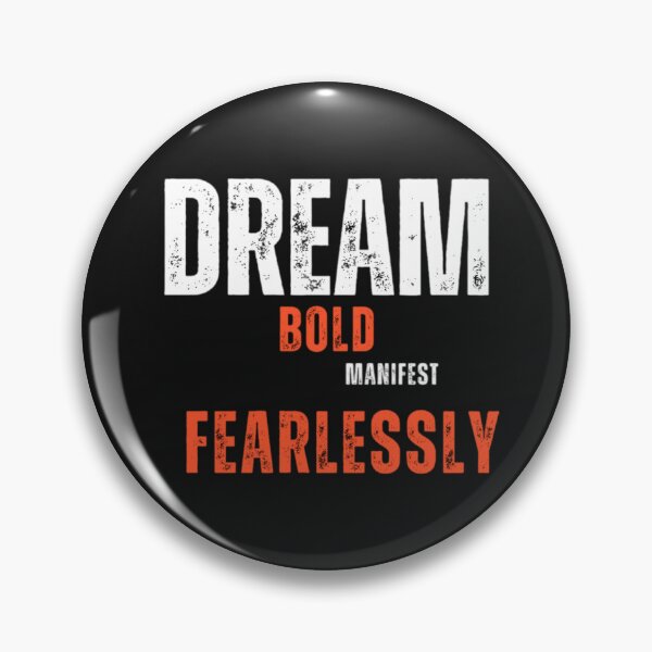 Item preview, Dream Bold Manifest Fearlessly | Law of Attraction| Self Empowerment designed and sold by IManifestArt.
