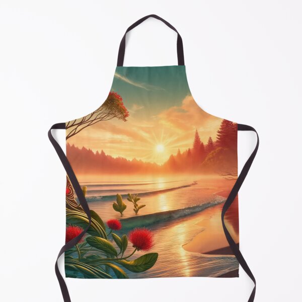 Item preview, Pohutukawa Sunrise designed and sold by CreNativeMama.