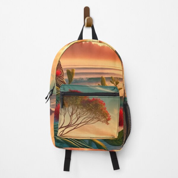 Item preview, Pohutukawa Sunrise designed and sold by CreNativeMama.