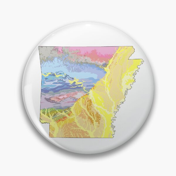 Item preview, Geological Map of Arkansas designed and sold by SABriggs.