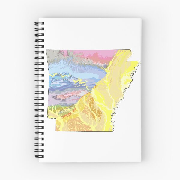 Item preview, Geological Map of Arkansas designed and sold by SABriggs.