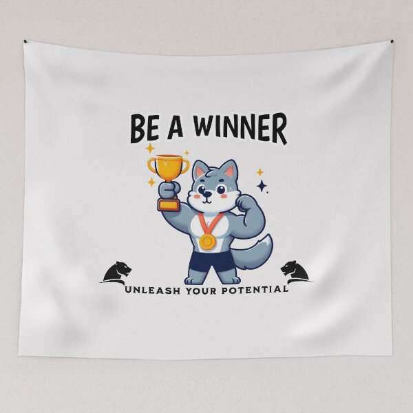 Item preview, be a winner Wolf designed and sold by LemuellTrends.