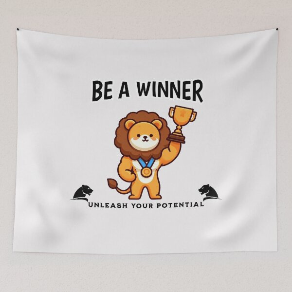 Item preview, be a winner Lion designed and sold by LemuellTrends.