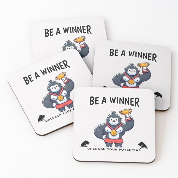 Item preview, be a winner Gorilla designed and sold by LemuellTrends.