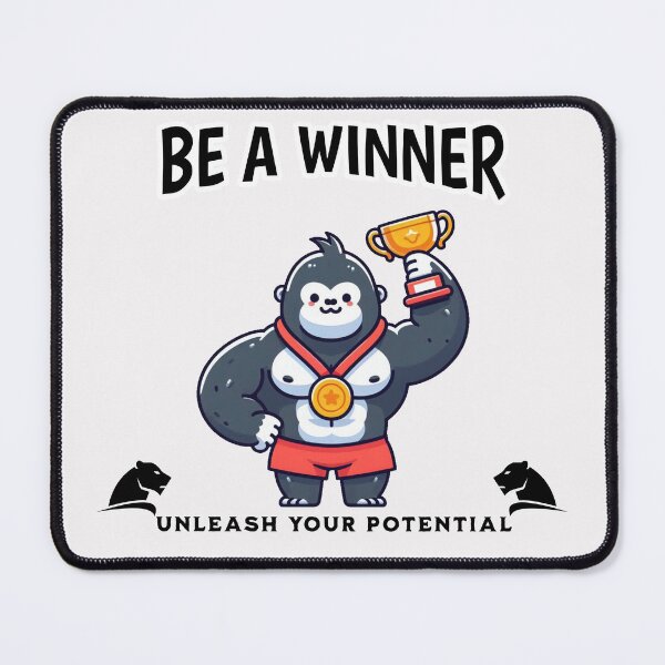 Item preview, be a winner Gorilla designed and sold by LemuellTrends.