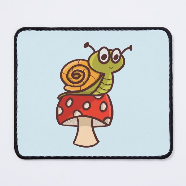Item preview, Snail's Serenade: Adorable Journey on the Mushroom's Back designed and sold by Mrsmauve.