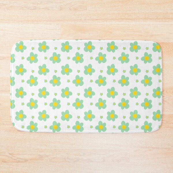 Item preview, Green Flower Power Vibes Pattern designed and sold by shannondoucette.