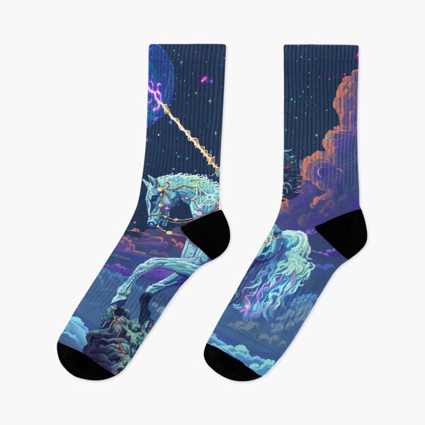 Item preview, Cosmic Knight Pixel Fantasy Space Galaxy Retro Adventure designed and sold by Kaos-Bit.