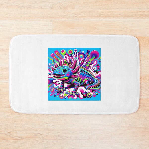 Item preview, Psychedelic Axolotl designed and sold by RetroPop23.