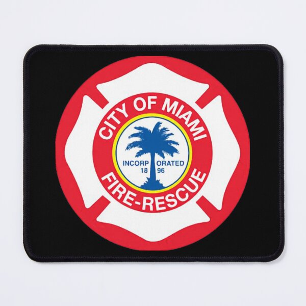 Item preview, CITY OF MIAMI FIRE RESCUE FIRE DEPARTMENT FIREFIGHTER designed and sold by miyazdesignart.